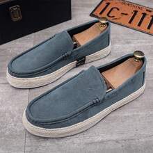 Slip-On Slouchy Shoes, Summer Breathable Soft-Sole Fisherman Flats, Flat Deck Shoes, Cross-Border Bestselling Casual Sports Shoes For Men - Print - View 26