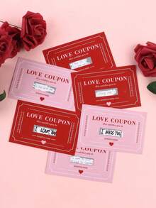Cupones de amor para rascar, 1 pieza/10 piezas/20 piezas, cupones de amor DIY para el Día de San Valentín, regalos de cumpleaños creativos para novios y novias, regalo de pareja para esposas y esposos, aniversarios de bodas, tarjetas del Día de la Madre, la mejor opción para regalos sorpresa