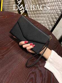 Fashionable Leather Cigarette Case Bag With Strap, Mini - Multicolor - View 7