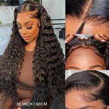 200% Density 13x4 13x6 5*5 4*4 Curly Wave Lace Closure Wigs Human Hair Upgraded Glueless Wig Put On And Go Glueless Wigs Human Hair Pre Plucked Pre Cut Ready To Wear Glueless HD Lace Front Wigs For Women