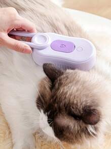 [New Pet Steam Brush] 3 In 1 Cat Steam Brush, Pet Steam Groomer Comb, Cat Steam Brush For Cats Dogs, 2025 New Pet Steam Hair Steamy Brushes