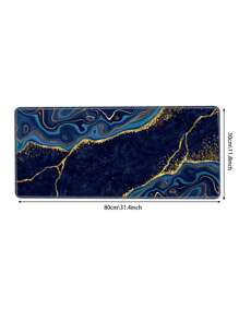 Gaming Large Desk Pad Mouse Pad For Keyboard With Anti-Slip Rubber Base, Extended Mouse Pad XL Keyboard Pad Mouse Mat, Trellis Design