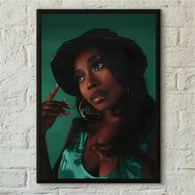 1 件可选框架海报墙艺术流行夏日步行者海报海报纸印刷家居客厅卧室入口酒吧咖啡厅艺术画装饰，墙壁艺术带框架 - 彩色 - 查看 3