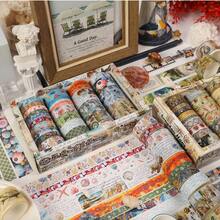 Dream Of Life Series: 24pcs/Set Vintage Paper Washi Tape Set, Classical Style - Multicolor - View 1