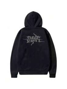 Sweatshirt SufGang Brand Logo Graffiti Reflective Fonts Skate Street Streetwear Urban Fashion Street Fashion Underground Fashion Lifestyle Music Boldness Irreverence Sophistication Unisex Male Female 100% Cotton Premium Top Streetwear Launch Immediate Shipping Various Colors!! - 黑色 - 查看 1