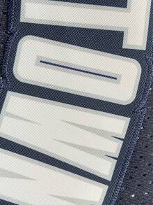 Atonmore 3 件男士篮球短裤，复古网眼刺绣拉链口袋运动短裤，海军蓝