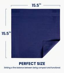 Selected 100% Pure Cotton Handkerchiefs With Stiching Assorted Color, 5 Colors