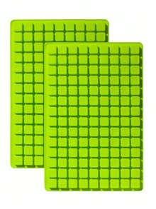 126 腔方形硅胶模具迷你奶酪模具硬糖巧克力软糖焦糖冰块果冻烘焙模具冰块托盘冰块冰块柔软冰块模具冰块模具 - 彩色 - 查看 14