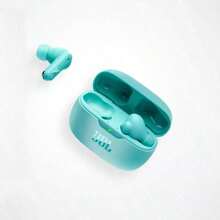 JBL JBL WAVE BEAM 2 Wireless Bluetooth Earphones With Active Noise Cancellation, Music/Calls, In-Ear, Waterproof, Dustproof, Compatible With Apple, Blue