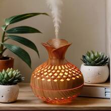 Flower Humidifier Light Sound Humidification Colorful Atmosphere Light Bedroom Office Desktop Decoration Creative Gift