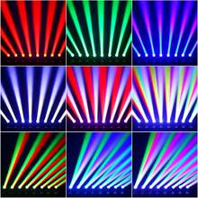 SEBRUANC 40W Mini Beam Moving Head Light LED RGBW 4 In 1 Strobe Stage Party Light DMX Remote Music Control Suitable For Small Performance DJ Disco Party Birthday Entertainment - 查看 3
