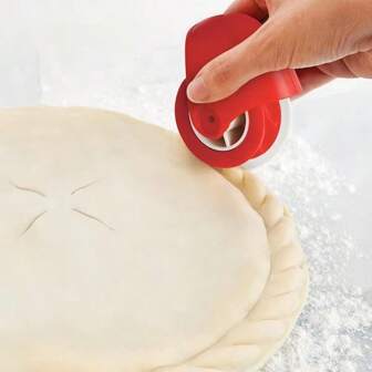 1PC Multi Functional Manual Pie Edge Cutting Machine - An Easy-To-Use Pizza And Cookie Cutting Machine, A Pie And Apple Pie Grid Decoration Tool, To Create Perfect Edges, An Ideal Kitchen Tool For Baking Enthusiasts,