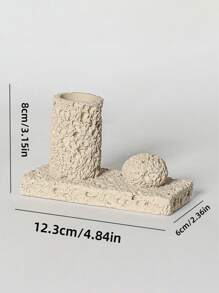 1 Stück Harz Galaxy Textur Design Räucherstäbchen Halter, Salbei Stange Halter, Räucherstäbchen Halter & Kerzen Tablett Set, multifunktionale Dekoration - einzigartiges Wohnaccessoire für Entspannung und Meditation