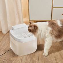 Dispenser Air Minum Otomatis untuk Hewan Peliharaan, Kapasitas 3L/101,5 OZ/0,8 Galon, Dilengkapi 2 Kartrid Filter, Air Mancur Kapasitas Besar yang Tenang, Cocok untuk Kucing dan Anjing Sedang/Kecil, Pompa Air Pengganti Tersedia, Adaptor Tidak Termasuk - MultiWarna - View 15