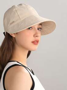 Hats For Woman Baseball Cap Spring And Summer Face-Covering Sun Hat, Lightweight And Foldable, Fashionable And Versatile Hat, Suitable For Daily Use