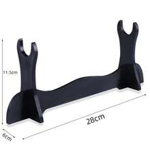 Estante de Katana de 3 capas, soporte de espada de madera, expositor de pie, soporte de katana samurai japonés, organizador de decoración para el hogar - Pequeño-12 cm - Ver 7