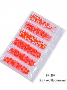 1728 Pcs Flat Back Crystal Glass Nail Art Rhinestones. 4#-12# 6 Sizes Mix DIY Decorations For Nails, Clothes, Bags, Hair Accessories, Cars, Beddings, Pendants, Etc. Suitable For Teenage Girls, Women Nail Art, Eye Makeup, Face Stickers, Jewelry Decoration Flat Back Rhinestones. 6 Bags Of Crystal Glass Flat Back Rhinestones. Nail Charms Nail Gems Nail Supplies