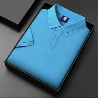 playera con cuello, con botones y con lineas en el cuello, tela: pique