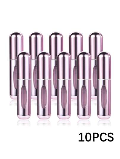 1/5/10pcs, 5ml Perfume Atomizer Refillable Spray Bottles, Portable Travel Perfume Bottle, Perfume Sprayer, Mini Perfume Sample Vials