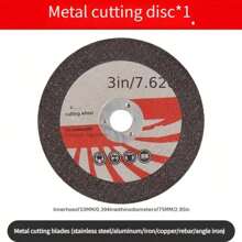 7 PCS 3-Inch ProCut Round Saw Blades With 75mm Grinding Discs - Durable Steel Construction, Includes Chainsaw Blade, Metal Cutting Tool Set For Woodworking And DIY Projects, Woodworking Tools|Durable Steel Blades|Chain Saw Blade, Saw Blades For Chainsaws