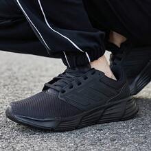 阿迪达斯男士 Galaxy 6 跑步鞋，2026 年春季新款，缓震、轻便、透气，GW4138 - 黑色 - 查看 7