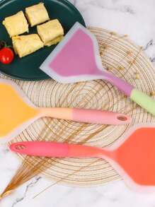 1/2pcs Non-Stick Silicone Pancake & Egg Flipper Spatula