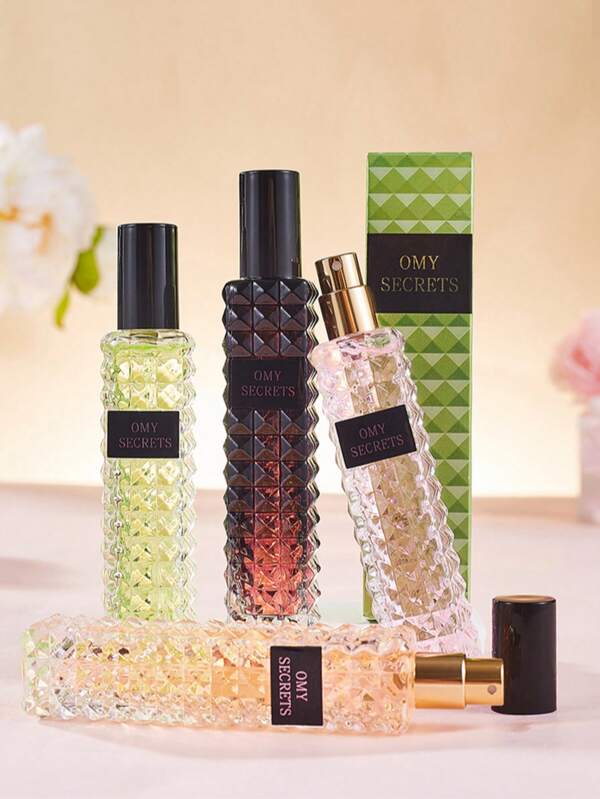1PC/30ml Air Freshener Spray, Multi-Layer High Happiness Spray, Containing Lasting Natural Fresh And Charming Essence, Releasing Elegant Floral And Fruity Lemon Fragrance, Suitable For Indoor, Outdoor, Dating, Parties, Parties, Vacations, Families, Offices, Is An Ideal Gift For Family, Relatives And Friends Valentine's Day Valentines Supplies Wedding Items