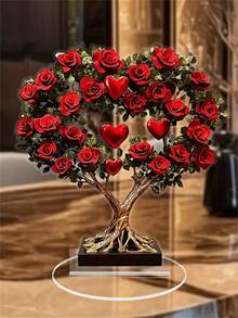 1PC 2D Desktop Figurine Desktop Ornaments Holiday Gifts High-End Decorations Valentine's Day Mother's Day Necessities, Suitable For Home, Gifts, Holidays And Festivals Multi-Purpose, Ideal Holiday Gifts - Multicolor - View 11