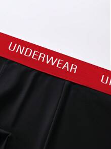 5 pares de calzoncillos tipo bóxer sólidos, elásticos y sin costuras para hombre, ropa interior cómoda y shorts deportivos informales de talla grande