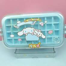 Miniso Molde de cubitos de hielo multifuncional de la serie Cinnamoroll de Sanrio, fácil desmoldado, apto para cubitos de hielo o polos, esencial para el verano, ideal para uso en el hogar y fiestas (1 pieza)