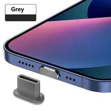 1pc Premium Aluminum Alloy Dust Plug, Compatible With Apple 15/16 Dust Plug, Full Metal Apple 16 Pro Type-C Dust Plug, Anti-Dust