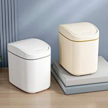 Small Garbage Can: No Electricity Needed, Suitable For Living Room, Tea Area, Office, Nightstand, Bathroom, Bedroom, And Home