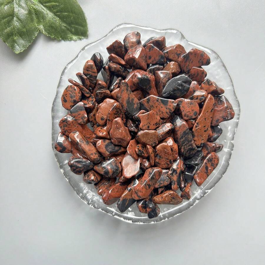 Natural Red Agate Gravel, Suitable As Filler For Flower Pots, Vases, Aquarium Decor Stones, Garden