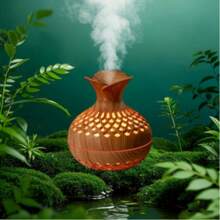 Flower Humidifier Light Sound Humidification Colorful Atmosphere Light Bedroom Office Desktop Decoration Creative Gift