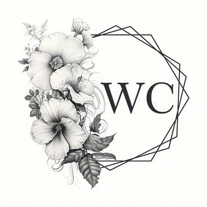 Easy-Apply Floral Wall Decals - Self-Adhesive, Removable Bathroom & Bedroom Door Stickers For Home Decor, Bathroom Decor And Accessories Fall Decor