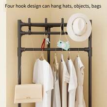 1 件转角搁架，节省空间的壁橱、衣服、家居用品收纳架 - 彩色 - 查看 5