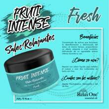 CLINICELL SPA FRUTI INTENSE | Sales frescas y relajantes - 250g Decoración de baño de verano