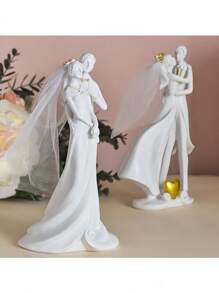 Elegant Wedding Anniversary Decor Display Ornament, Wedding Gift