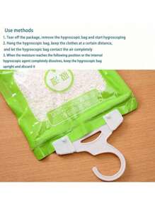 Dezumidificator de garderobă 1/3/5 buc, dezumidificator suspendat anti-mucegai și saci anti-umezire pentru bucătărie/baie/c/mașină