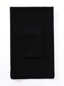 Chiffon Pearl Headscarf Set, Including 1pc Scarf - Multicolor - View 4