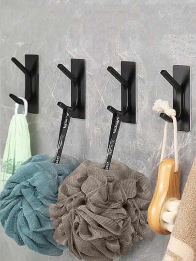 ตะขอเหล็กกล้าสแตนเลสใช้งานได้หลายหน้าที่ติดแน่น มีที่ใส่ของ 2 ชั้น ตะขอแขวนผ้าขนหนู เสื้อผ้า รูปสี่เหลี่ยมสำหรับแขวนสิ่งของสูงต่ำ สำหรับแขวนเสื้อผ้า ชุดสวน เครื่องครัว กระทะ หม้อ ช้อน ส้อม หมวก ผ้าขนหนู ชุดคลุม ตะขอแขวนปรับขนาดติดผนัง เหมาะสำหรับห้องนอน ห้องน้ำ ห้องเรียน โรงรถ อพาร์ตเมนท์ หอพัก ตู้เก็บของ ตู้เย็น ระบบจัดเก็บ และตกแต่งห้องต่างๆ สิ่งจำเป็นในบ้านและอพาร์ตเมนท์