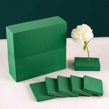 1pc Rectangular Floral Foam Base For Flower Arranging, Fresh Flower Packing, Dried Flowers, Moisture-Absorbing And Preserving