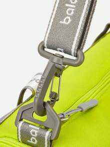 Balabala Bolsa de natación impermeable para niños, con compartimentos separados para seco y mojado, de estilo elegante - verde y blanco - Ver 4
