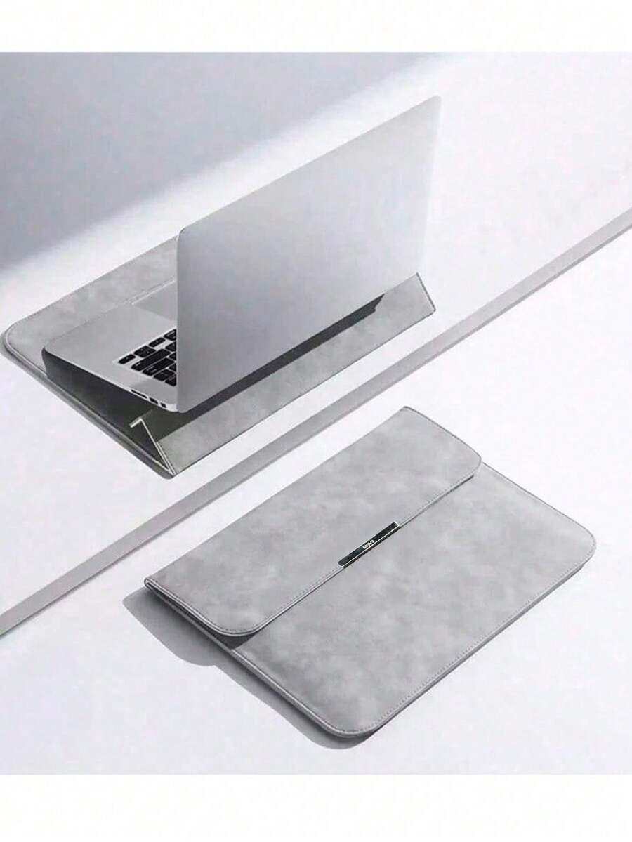 Laptop Sleeve + Digital Storage Bad Set, Thin Laptop Bag Accessories Storage Bag Small Bag Laptop Case Protective Case Laptop Case 13 14 15 16Inch Tablet Organizer Bag - Light Grey - View 1