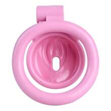 1set, Chastity Lock, The Man Plays The Woman, Cock Cage, Male Chastity Devices Lock 4 Rings, Role-Playing Flirting, Couple Sex Toys, Men Adult Sex Toy