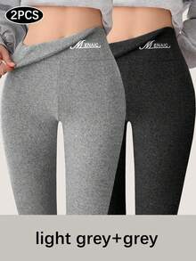 1/2 piezas Mallas de mujer de cintura alta sin costuras, mallas de compresión delgadas para yoga/ejercicio diario, bordado, tela cómoda y duradera, acogedora