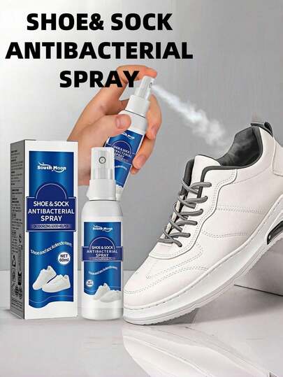 1/2 件装鞋子和袜子除臭喷雾，汗臭消除剂，鞋柜清新剂