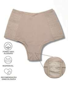 Kit 2 High Compression Belts Postpartum Post-Operative Panties - 彩色 - 查看 5