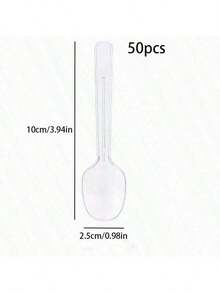 50pcs/100pcs Transparent Plastic Dessert Cups, Mousse Cups, Appetizer Cups For Cakes, Sweets, Party, Wedding, Catering