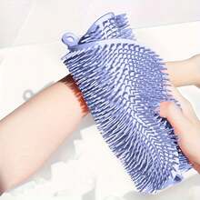 1 件粉色硅胶足部按摩器和洗涤垫套装，适用于浴室返校